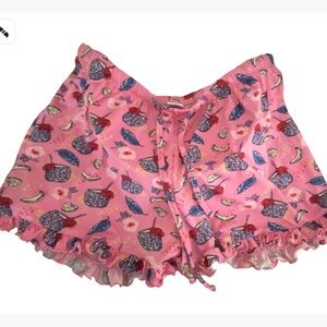 💙Charisma Pink Patterned Pajama Shorts